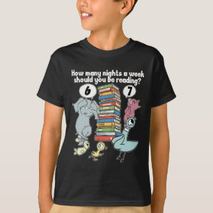 T-shirt Enseignant 67 Combien de nuits par semaine devriez