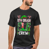 T-shirt Enseignant 8e année Elf Creative Matatching Group  (Devant)
