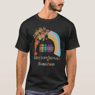 T-shirt Enseignant À La Maternelle Crayon Retour À L'École