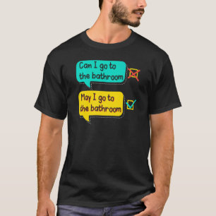 T-shirt Enseignant Anglais Grammaire Enseignement Grammari