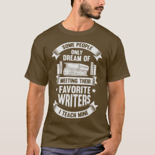 T-shirt Enseignant Anglais Professeur Professeur Don