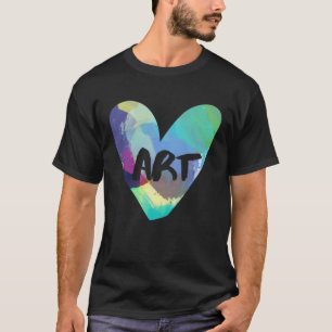 T-shirt Enseignant Artis Pour Coeur Coloré 5
