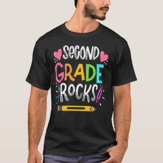T-shirt Enseignant, Chemise éducatrice Deuxième 2e année R