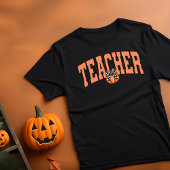 T-shirt Enseignant Citrouille