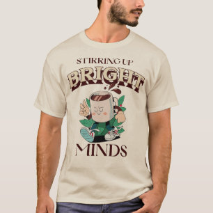 T-shirt Enseignant Culinaire Éveillant les Esprits Brillan