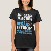 T-shirt Enseignant de 1ère année (Devant)