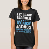 T-shirt Enseignant de 1ère année (Devant)