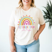 T-shirt Enseignant de 1re année à l'équipe Retour à l'écol