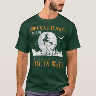 T-shirt Enseignant de 2e année par sorcière de jour par la
