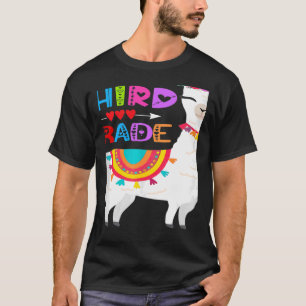 T-shirt Enseignant de 3e année Pas de prob Llama Premier j