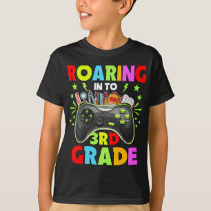 T-shirt Enseignant de 3e année Retour à la 3e année