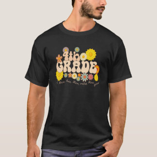 T-shirt Enseignant De 4E Année Leur Apprenez À Les Aimer L