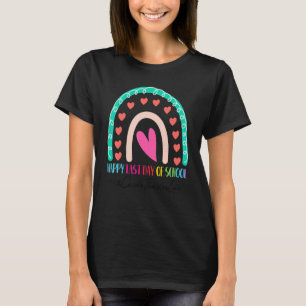 T-shirt Enseignant de 5e année Bonne école de Dernier jour
