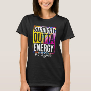 T-shirt Enseignant de 5e année droit hors de la Cravate Su