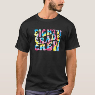 T-shirt Enseignant De 8E Année D'Équipage De Retour À L'Éc