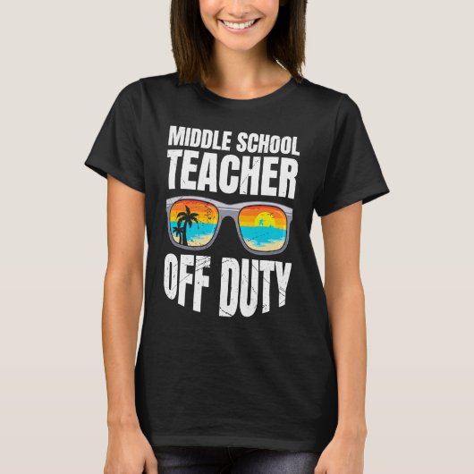T-shirt Enseignant de classe du collège (Devant)