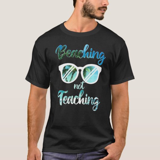 T-shirt Enseignant de congé d'été (Devant)