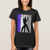 T-shirt Enseignant de danse inspirationnelle (Devant)