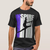 T-shirt Enseignant de danse inspirationnelle (Devant)