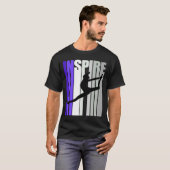 T-shirt Enseignant de danse inspirationnelle (Devant entier)