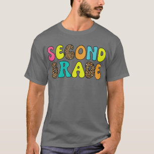 T-shirt Enseignant De Deuxième Année Retour À L'École