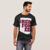 T-shirt Enseignant de la Campagne de protestation des ense (Devant entier)