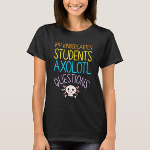 T-shirt Enseignant de la maternelle Appréciation Axolotl Q