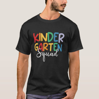 T-shirt Enseignant de la maternelle de l'équipe d'enfants