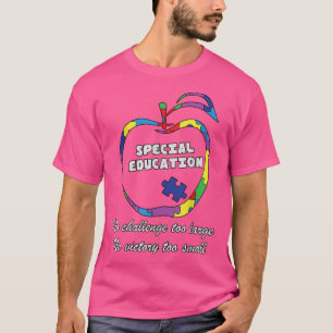 T-shirt Enseignant de l'enseignement spécial Autistique En