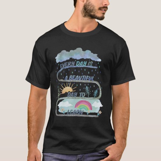 T-shirt Enseignant de l'enseignement spécial de l'argent C (Devant)