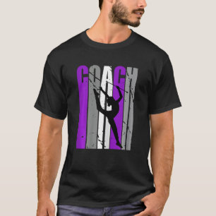 T-shirt Enseignant de l'entraîneur de gymnastique rythmiqu