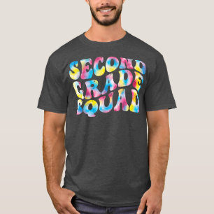 T-shirt Enseignant de l'équipe de 2e année Retour à l'écol