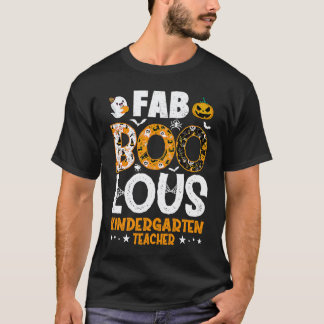 T-shirt Enseignant de maternelle faboolous Spooky Cute Hal