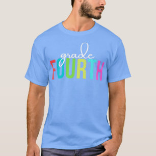 T-shirt Enseignant de quatrième année