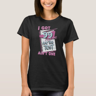 T-shirt Enseignant de test d'examen