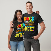 T-shirt Enseignant De Test Drôle Rocher L'Enseignement Tes (Unisexe)