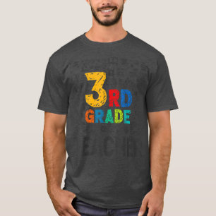 T-shirt Enseignant de troisième année Retour à l'école Gra