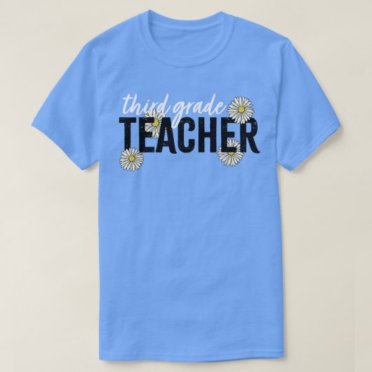 T-SHIRT ENSEIGNANT DE TROISIÈME CLASSE (Design devant)