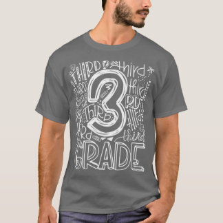 T-shirt Enseignant d'équipe pour enfants Retour à l'école