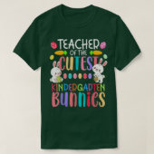 T-shirt Enseignant des lapins de maternelle les plus cutes (Design devant)