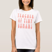 T-shirt Enseignant des tout-petits,enseignant,enseignement (Devant)