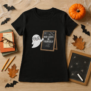 T-shirt Enseignant d'Halloween Tee cadeau; BOO LIEVE in Yo