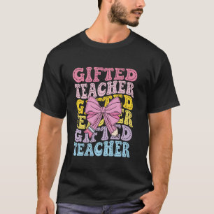 T-shirt Enseignant doué et talentueux Équipe d'enseignants