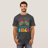 T-shirt Enseignant Drôle Été Vacances Enseignant Je Pensai (Devant entier)
