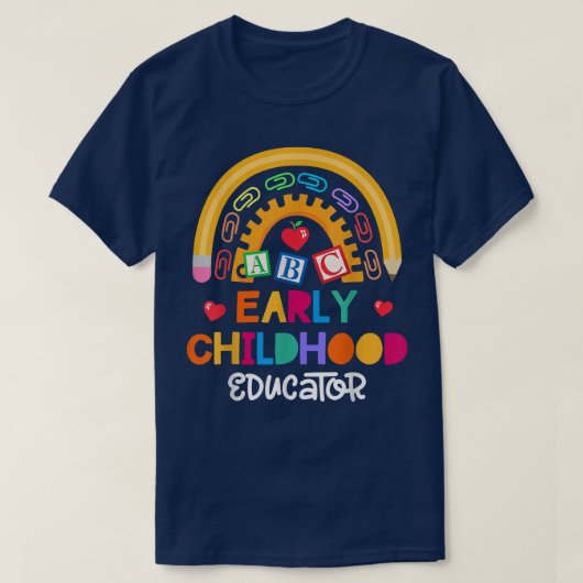 T-shirt Enseignant Éducateur de la petite enfance St. (Design devant)