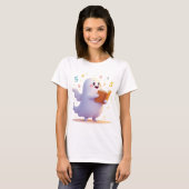 T-shirt Enseignant éffrayant en mathématiques (Devant entier)