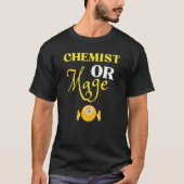 T-shirt Enseignant en chimie ou Mage Alchimie ou Enseignan (Devant)