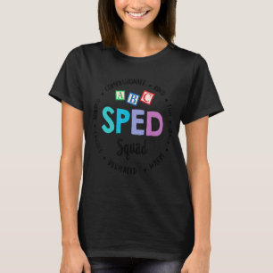 T-shirt Enseignant en éducation spéciale SPEED Special Ed 
