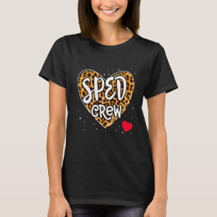 T-shirt Enseignant en éducation spécialisée Équipage Léopa