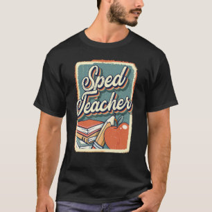 T-shirt Enseignant en éducation spécialisée Sped Ed Rétro